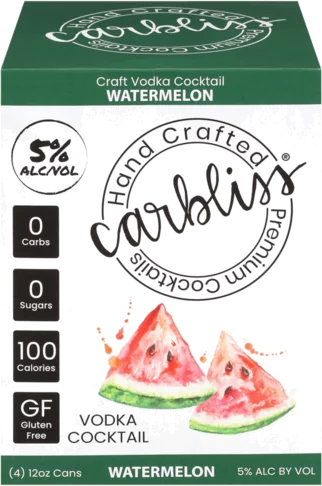 Carbliss Watermelon Vodka Cocktail