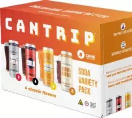 Cantrip Soda Variety Pack 10mg Thc Cn