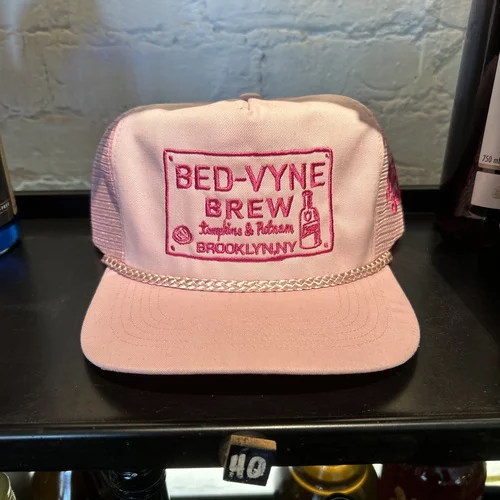 Bed Vyne Brew Trucker Hat Pink & Hot Pink