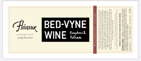 Bed Vyne Pinot Noir Willamette Valley