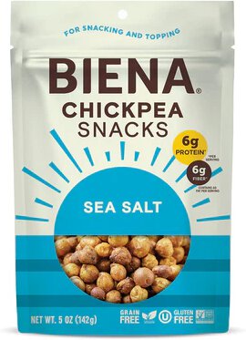 Biena Chickpeas Rstd Sea Salt Ngmo Gf