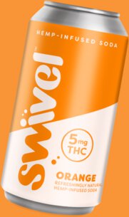 Swivel Orange 5mg Thc Hemp Infused Soda