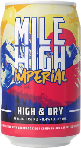 Ccc Mile High Imperial Dry 4pk 6pkc