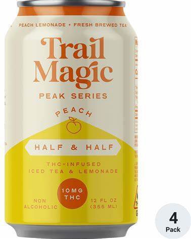 Trail Magic Half & Half Peach Peak Series 10mg Thc