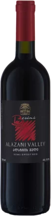 Lemi Alazani Valley Red Semi Sweet Wine