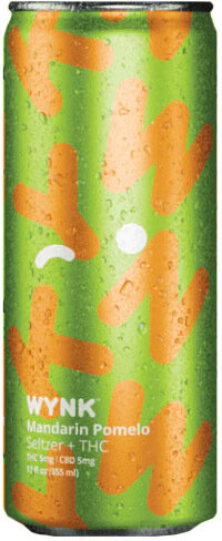 ぽかおん　ヴァンティブ WYNK Mandarin Pomelo THC Seltzer 12OZ - The Party Source