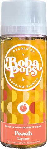 Boba Pops Peach Liqueur
