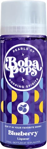 Boba Pops Blueberry Liqueur