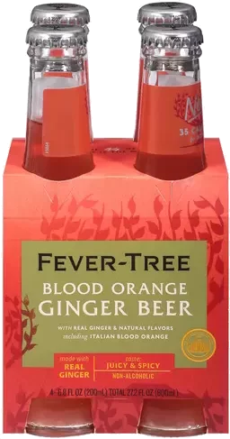 Fever Tree Blood Orange Ginger Beer Non Alcoholic