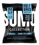 Sumo Half Bakd Bluematic Razz Delta Thc P 420mg Gummies