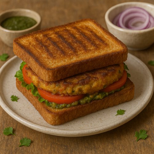 Sands Tikki Salad Sandwich