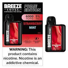 Breez Prime Strawberry Mint