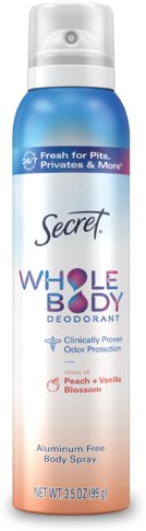Secret Peach Vanilla Aluminum Free