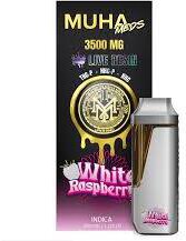 Muha Meds 3500 Thc White Raspberry 1pc