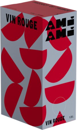 Ami Ami Vin Rouge Mag In A Bag In A