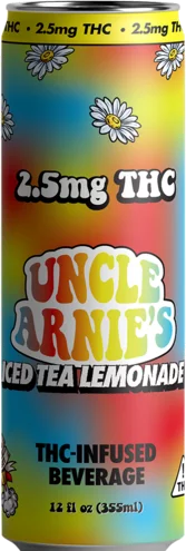 Uncle Arnies Iced Tea Lemonade 2.5mg THC Infused Beverage