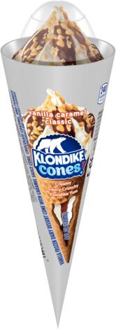 Klondike Cones Vanilla Caramel Classic Cone