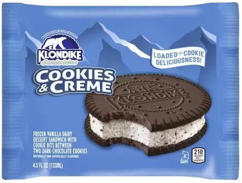 Klondike Klondike Oreo Ice Cream Sandwich Bar