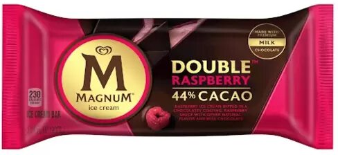 Magnum Ice Cream Bar Double Rasberry
