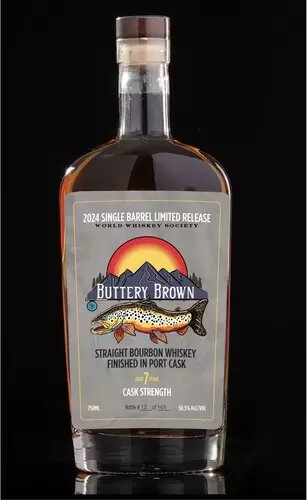 Buttery Brown Cask Strength 7yr Bourbon Port Cask