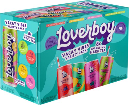 Loverboy Vacay Vibes Variety Pack Can
