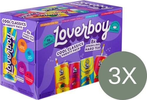 Loverboy Cool Classics Variety Pack Can