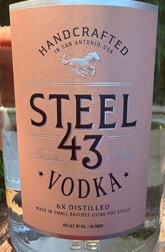 Steel 43 Vodka