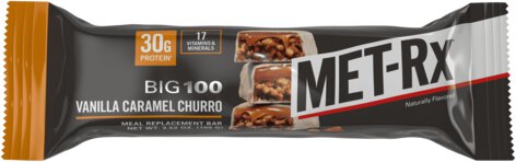 Met Rx Big 100 Protein Bar Vanilla Caramel Churro
