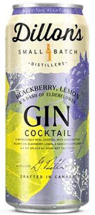 Dillon's Gin Cocktail Blackberry Lemon