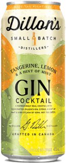 Dillon's Gin Cocktail Tangerine Lemon