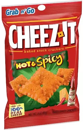 Sunshine Cheez It Hot & Spicy Grab N Go