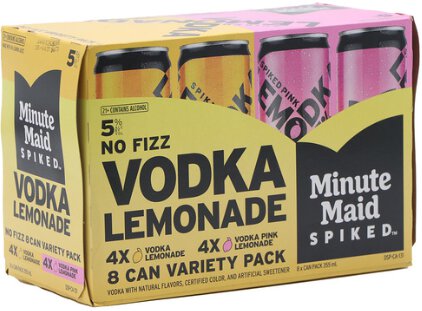 Minute Maid Spiked Vodka Lemonade Variety