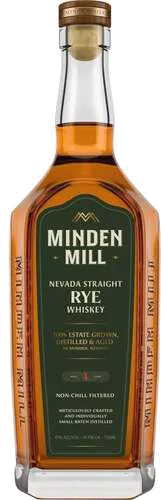 Minden Mill Distilling 4 Yeras Old Nevada Non-Chill Filtered Straight Rye