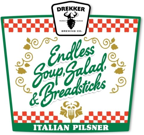 Drekker Endless Soup, Salad & Breadsticks Italian Pilsner