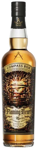Compass Box 25th Anniversary Edition Flaming Heart Blended Malt Scotch Whisky