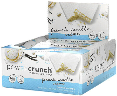 Power Crunch French Vanilla Creme Protein Energy Bar 40g