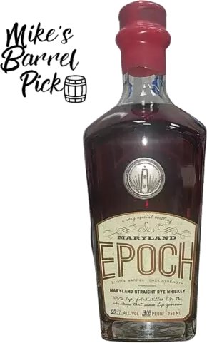 Baltimore Spirits Co. Epoch Cask Strength Rye Barrel Pick