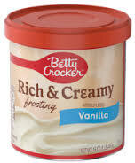 Betty Crocker Rich & Creamy Frosting Vanilla Count