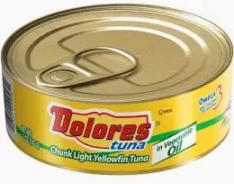 Dolores Tuna Chuck Light Yellowfin In Vegetable Oil