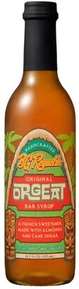 BG Reynolds Orgeat Cocktail Syrup