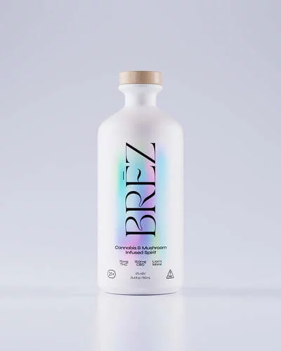 Brez 75mg THC Cannabis & Mushroom Infused Spirit