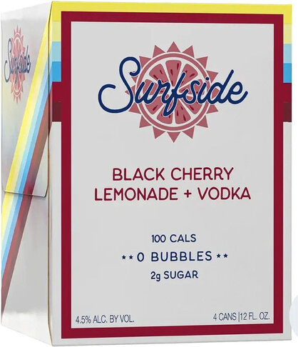 Surfside Black Cherry Lemonade & Vodka