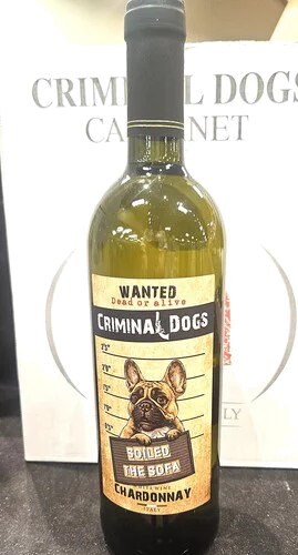 Criminal Dogs Soiled The Sofa Chardonnay