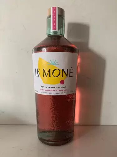 Le Mone Lemon Aperitif With Rasberry & Lavander