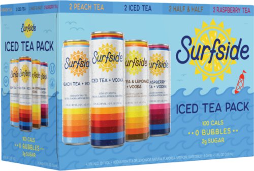 Surfside Iced Tea Variety Pack Can
