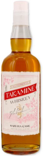 Takamine Sakura Cherry Blossom Cask Whiskey Japan (750mL)