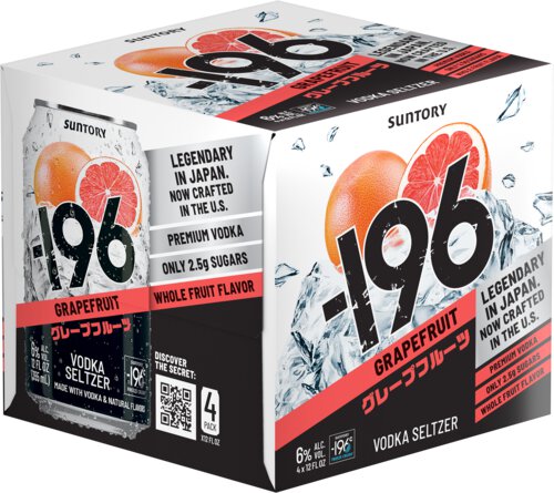196 Grapefruit Vodka Seltzer