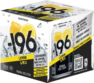 196 Lemon Vodka Seltzer