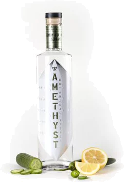 Amethyst Non Alcoholic Botanical Spirit Lemon Cucumber Serrano