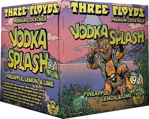 Three Floyds Vodka Splash Pineapple Lemon Lime